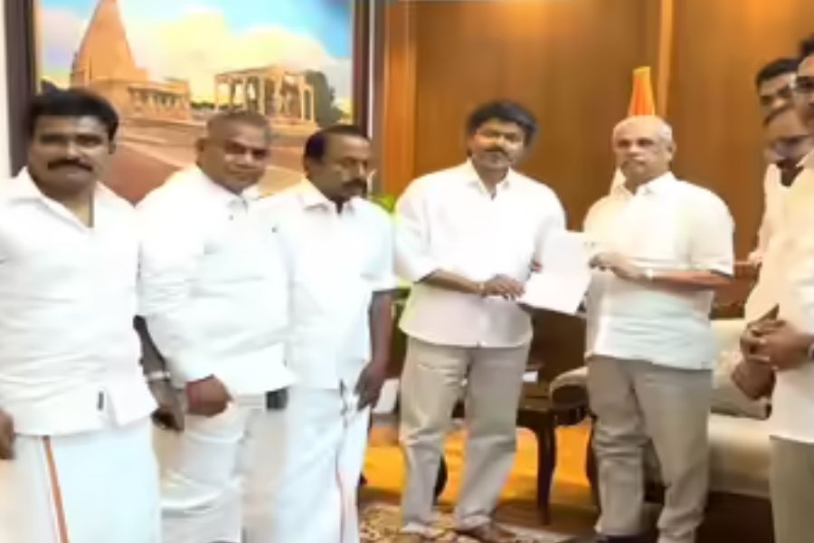 Vijay Stakes Claim To Form Government In Tamil Nadu, Congress Extends Support