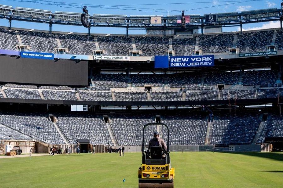 FIFA World Cup 2026 Preparations Intensify as Grass Installation Begins at MetLife Stadium
