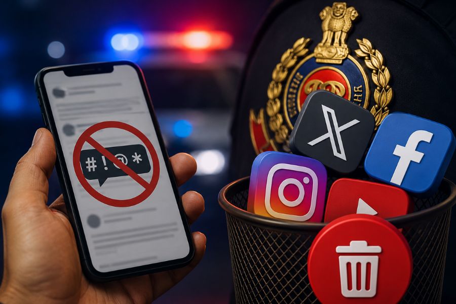 Delhi Police Issues Notices to X Accounts Over PM Modi Posts After CJP Protest