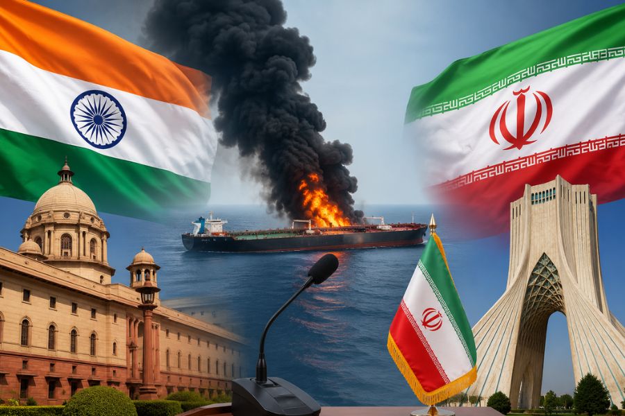India Summons Iranian Envoy After Indian Sailor Killed in Strait of Hormuz Attack