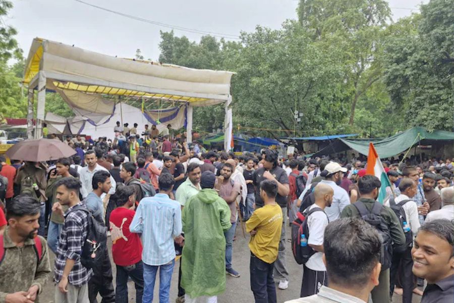 CJP Protesters Return to Jantar Mantar, Vow to Continue Agitation Amid Heavy Security