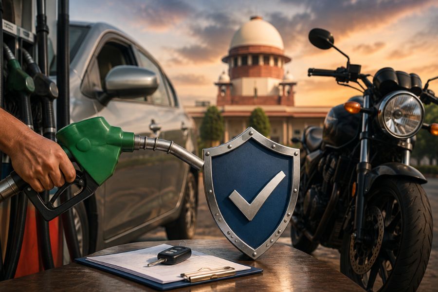 Supreme Court Suggests ‘No Insurance, No Fuel’ Pilot to Improve Road Safety