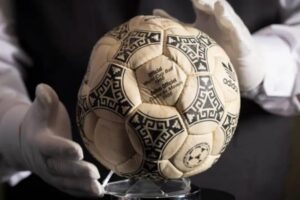 Maradona’s ‘Hand of God’ Ball Sells for $3.355 Million at Auction