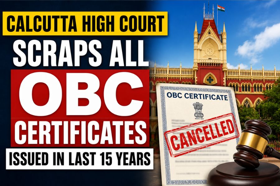 OBC Certificate Row in West Bengal: Why the Calcutta High Court Ruling Matters