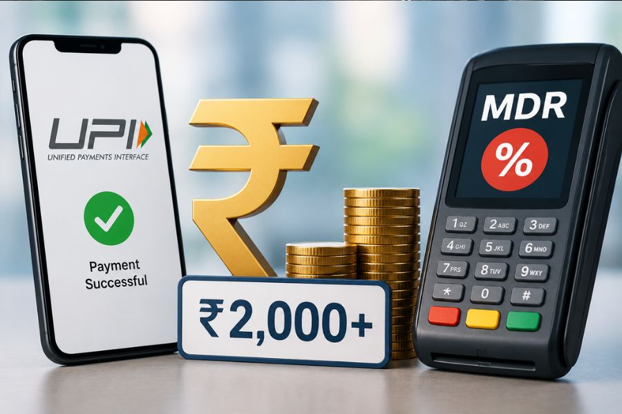 Government Considers MDR on UPI Payments Above ₹2,000