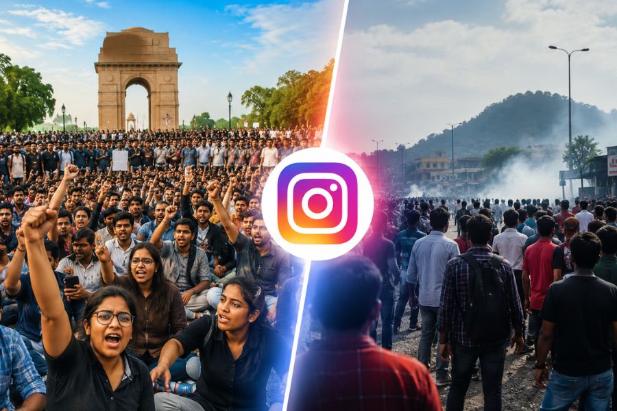 Instagram Algorithm Under Scrutiny as Jantar Mantar and Jharkhand Protests Show Vastly Different Reach