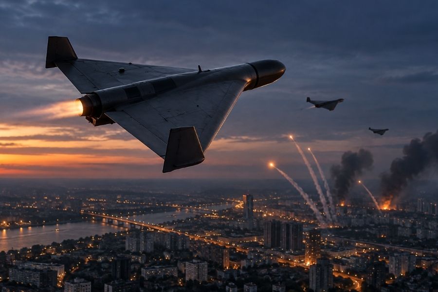 600 Km/h Geran-5 Drones Launched in Waves: How Russia Is Changing the Air War