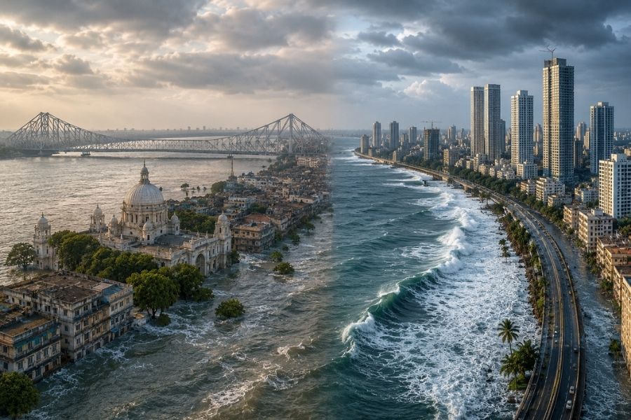 Kolkata, Mumbai Face ‘Immediate Risk’ From Rising Seas as UN Warns Millions Could Lose Homes