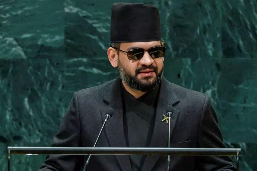 Why Did Nepal PM Balen Shah Wear His Signature Dark Sunglasses at the UN?