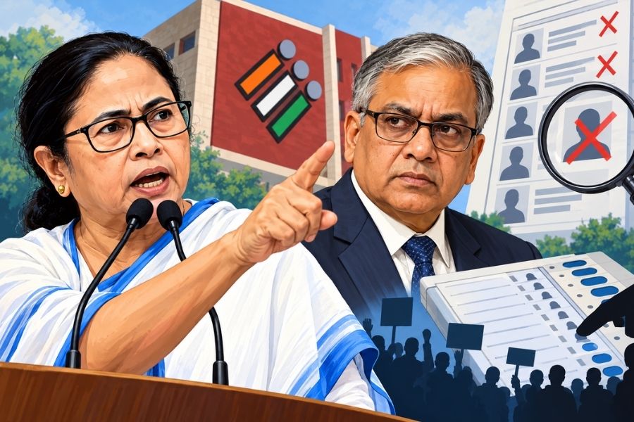 Mamata Banerjee Demands CEC Gyanesh Kumar’s Arrest, Fresh Polls Over SIR Row