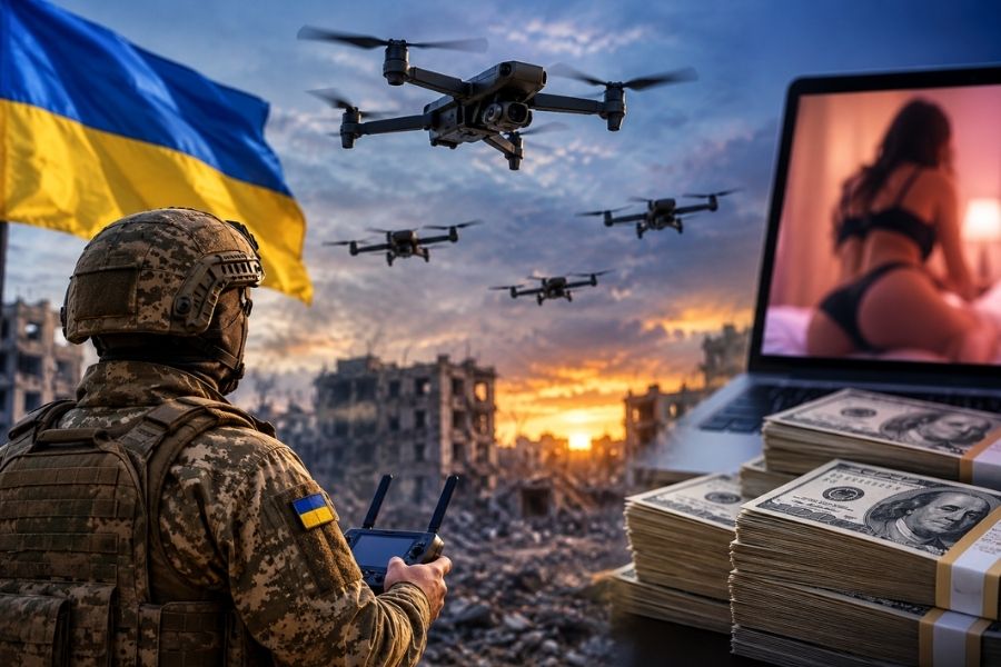 Ukraine considers legalising pornography to fund war, with 30,000 drones in focus