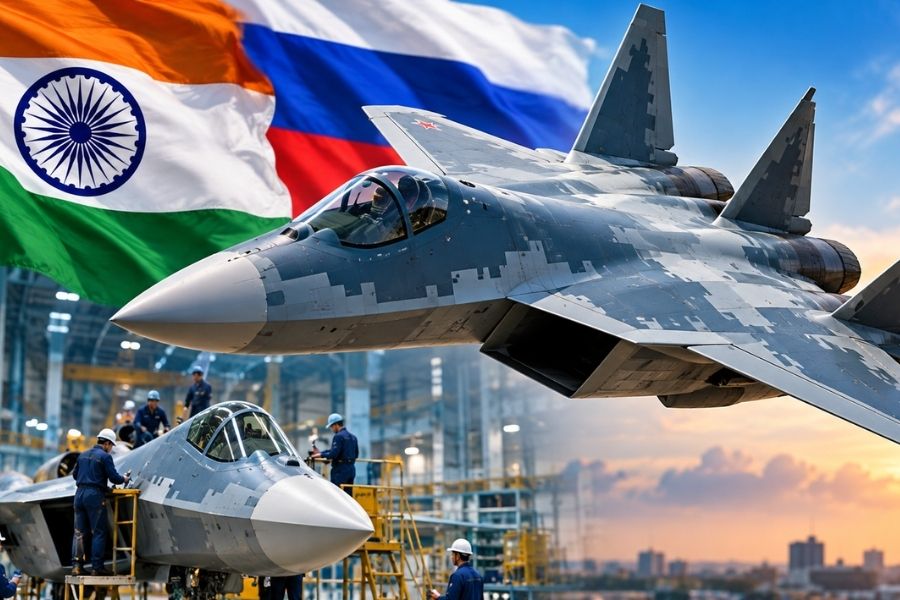 Su-57 Could Be Built in India: HAL Signals Readiness for Russia’s Fifth-Generation Fighter