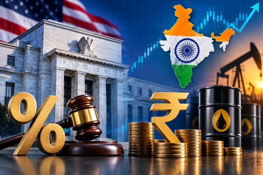 US Fed Rate Decision: Why India Is Watching the Rupee, Oil and Bond Yields