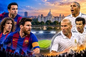 Barcelona, Real Madrid legends match in Kolkata likely on November 25