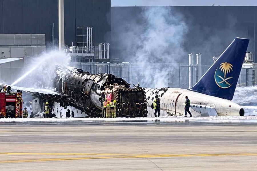 Houthi attacks reported at Saudi airports in Riyadh and Dammam