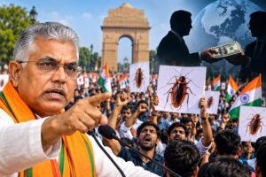 Dilip Ghosh alleges foreign backing behind Delhi protests over ‘Cockroach movement’
